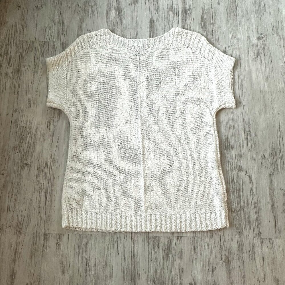 *New* Cable & Gauge crochet short sleeve knit